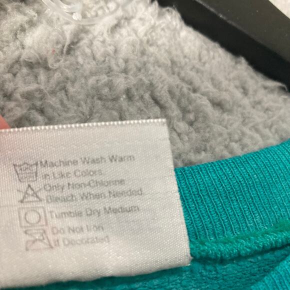 Vintage Makin’ Tracks Killington Sweatshirt XL Hanes Teal Ski Graphic USA Made - Picture 9 of 10